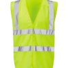 Waistcoat Hi-Viz Yellow EN471 Class 2 Si