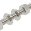 Śruba z łbem sześciokątnym OBO Bettermann 6418368 10 mm 100 mm 20 szt.
