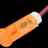 QS63XXO24 Indicator LED, 24 V DC, 6 mm, wired, orange