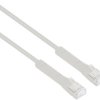 kabel LAN Intellinet 745116, 1 szt., RJ45, CAT 6a, F/FTP, 0.3 m, szary