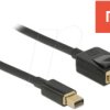 84927 Mini DisplayPort > DisplayPort cable 8K 60 Hz 1 m