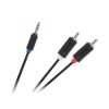 KABEL PRZEWÓD POŁĄCZENIOWY JACK 3,5 - 2xRCA 1m STANDARD CABLETECH 3952-1