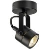 SLV 132020 Spot 79 Ceiling Floodlight HV Halogen GU10 50W Black