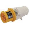 Draper 08963 IP44 Outdoor 110V Site Plug, 16A - 08963