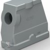 Housing, size HB16, die-cast aluminum, M32, angled, screw locking, IP68, T1910161132-009