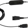 Kabel zestawu słuchawkowego plusonic 133018 1.00 m czarnyczarny