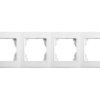 LINNERA S Ramka 4 poczwórna biała 91480004 VIKO PANASONIC