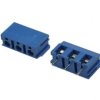 Łączówka; KLS2-300-03P; 3 tory; R=7,50mm; 12,4mm; 16A; 300V; przewlekany (THT); proste; otwór okrągły; śruba maszynowa; śrubowy;