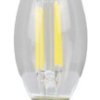 Żarówka LED świeczka filament 230V 4W E14 4000K 470lm TRACON