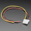 IDE Molex 4-pin Plug Cable - 30cm long