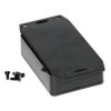 1591MF2BK Hammond Multipurpose Black FRABS Enclosure Flanged Base 85 x 56 x 26mm