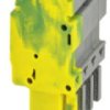 Plug, push-in connection, 0.14-4.0 mm², 4 pole, 24 A, 6 kV, gray, 3209896