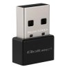 Qoltec Karta sieciowa zewnętrzna Ultraszybki Mini Adapter USB Wi-fi Standard AC USB 3.0 650Mb/s 2.4GHz 5GHz