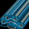 3211838 Double-deck terminal block, PTTBS 4, blue