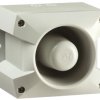 Sygnalizator akustyczny 230 V AC 105dB Montaż panelowy Pfannenberg 80-tonowy IP66