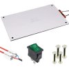 Podgrzewacz PTC 400W 120mm x 70mm 220Vac + akcesoria