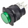 Przeł. chwilowy NO R13 fi=16,2mm 1,5A LED 2V