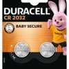 bateria litowa mini Duracell CR2032 DL2032 ECR2032 2BL - 2 sztuki