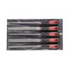 Gedore RED 3301597 File Set 3-edge + 4-edged + flat + round + half 5 pieces