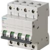 Wyłącznik nadprądowy MCB, Typ B, 3+N, 10A, 400V, 72V, na szynę DIN, Siemens 5SL4410-6, 5SL4