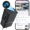 MINI KAMERA WIFI W ŁADOWARCE BC027 ukryta, szpiegowska, detektywistyczna