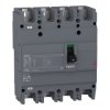 Wyłącznik kompaktowy MCCB, Typ D, 4-biegunowy, 160A, 550V, 250V, Stałe, Schneider Electric, EZC250H