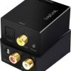 Audio adapter LogiLink LogiLink - Digital-Analog-Audiowandler CA0100, Toslink/optyczne, RCA/Cinch, 0 cm