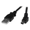 StarTech.com USBAMB1MU 1m Mini USB Cable - A to Up Angle Mini B