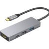 Stacja dokująca, magistrala: USB 3.0, USB-C, 3840 x 2160, USB: 3, typ: USB C