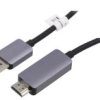 Db-340305-010-S Kabel Displayport 1.4,Hdmi 2.1 Displayport Wtyk Hdmi 1M