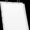 502819 Poster pocket, A3, with cable tie, 5 pieces