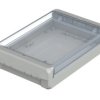 PC enclosure, (L x W x H) 191 x 125 x 40 mm, light gray (RAL 7035), IP66, 96024245