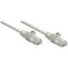 Intellinet 336734 Network Patch Cable, Cat6, 10m, Grey, CCA, U/UTP, PVC, RJ45,