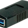 Value USB 2.0 adapter [1x złącze żeńskie USB-A 3.2 Gen 1 (USB 3.0) - 1x złącze żeńskie USB-A 3.2 Gen 1 (USB 3.0)]