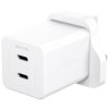 PanzerGlass EM96991 empower™ by ® Turbo 45W Charger incl. 2 x USB-C , UK Plug ,
