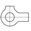 Podkładki płaskie 2-płatkowe TOOLCRAFT TO-9988722 31 mm 56 mm A4 stal nierdzewna 10 szt.