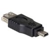 Akyga AK-AD-07 USB Adapter USB 2.0 to Micro USB durable black adapter