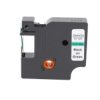 Taśma D1 45019 Do Drukarki Dymo 12Mm 7M Zielona Taśma Czarny Nadruk