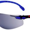 3M Solus S1102SGAF Okulary ochronne z zabezpieczeniem przeciw zaparowaniu niebieski, czarny EN 166 DIN 166