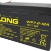 Lead-battery, 12 V, 7.2 Ah, 151 x 65 x 94 mm, faston plug 4.8 mm, WP7.2-12A-F1