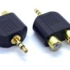 Adapter Jack 3,5mm / 2xRCA