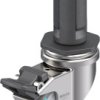 Blickle 849396 LRXA-TPA 50KFD-FI-EXR03 Koło skrętne do aparatury Średnica koła: 50 mm Maksymalne obciążenie: 50 kg 1 szt