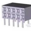 TE Connectivity Listwa kołkowa, żeńska, standardowa 146140-4 1 szt. tuba