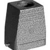 Housing, size 3, die-cast aluminum, M32, angled/straight, clip locking, IP65, 1106423-1