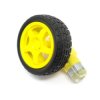 DC Motor - 3V Inc. Gearbox Wheel and Tyre