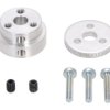 Pololu Aluminum Scooter Wheel Adapter for 1/4″ Shaft