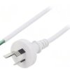 S27-3/07/1.8WH Kabel: 3x0,75mm2, AS/NZS 3112 (I) wtyk, 1,8m