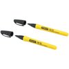 Stanley 0-47-316 Black Fine Tip Permanent Markers (2)