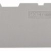 End/Intermediate plate for terminal block, 2002-2991