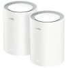 DOMOWY SYSTEM WI-FI MESH M3000(2-PACK) V2.0 Wi-Fi 6 2.4 GHz, 5 GHz, 574 Mb/s + 2402 Mb/s CUDY
